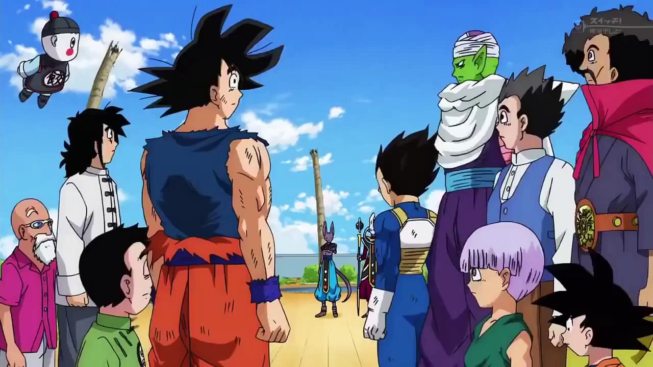 DBZ Super - Beerus Falls Asleep Before Destroying Earth  HD