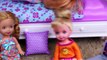 Frozen Kids Sleepover PART 1 Barbie Kelly Dolls Prank Stacie Prank Calls Barbie Parody DisneyCartoys