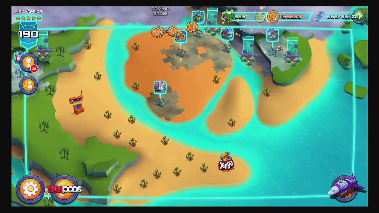 Angry Birds Transformers: Jenga Mode All Auto Birds Max Level Gameplay Part 64