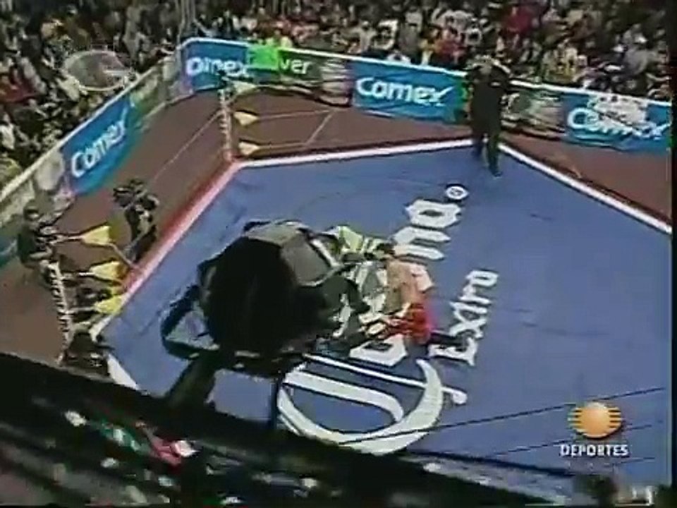 AAA-SinLimite 2009-04-21 Cuautitlan Izcalli 04 AAA Cruiserweight Title Semi Final - Extreme Tiger vs. Jack Evans