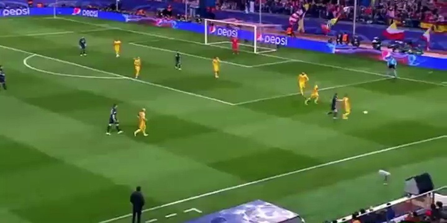 But de Griezmann sur une passe magique Athletico Madrid 1-0 Barcelone