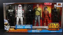 Star Wars Parody with Jedi Lightsabers and Darth Vader with Star Wars Rebels Dolls