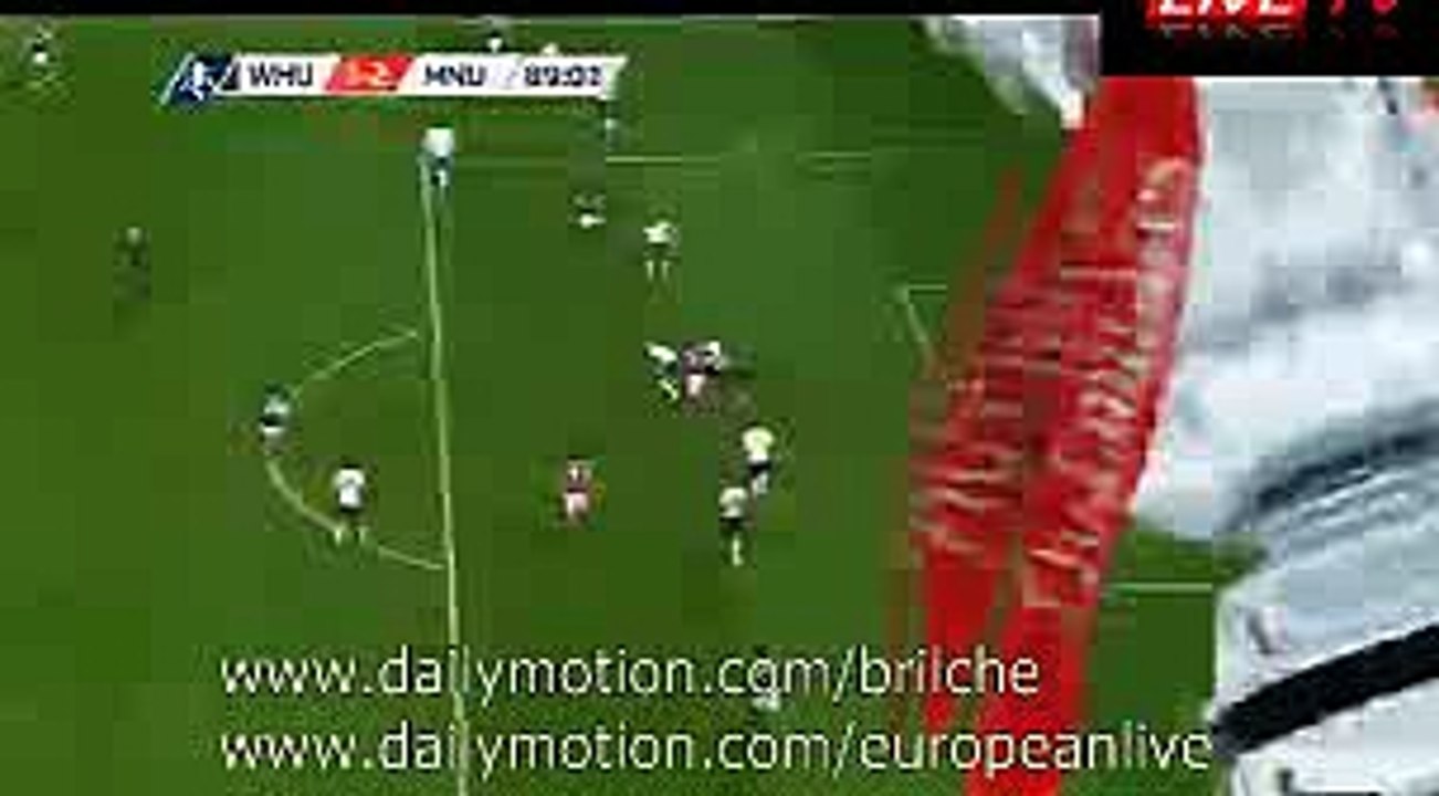 Cheikhou Kouyate Canceled Goal - West Ham vs Manchester United - 13.04.16