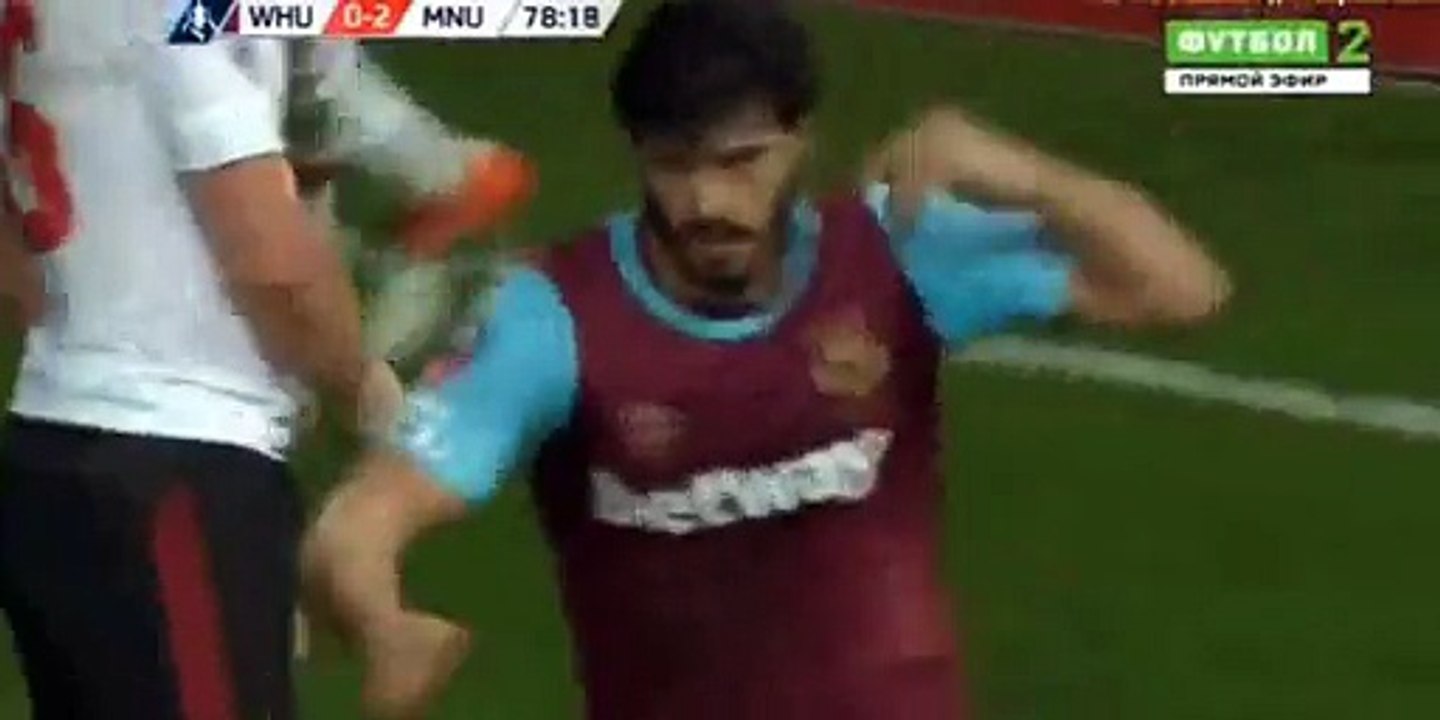 James Tomkins Goal HD - West Ham 1 - 2 Manchester United - 13-04-2016