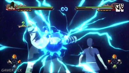 Sasuke Moveset All 8 Forms+Combo+Awakening [Showcase] Naruto Shippuden Ultimate Ninja Storm 4