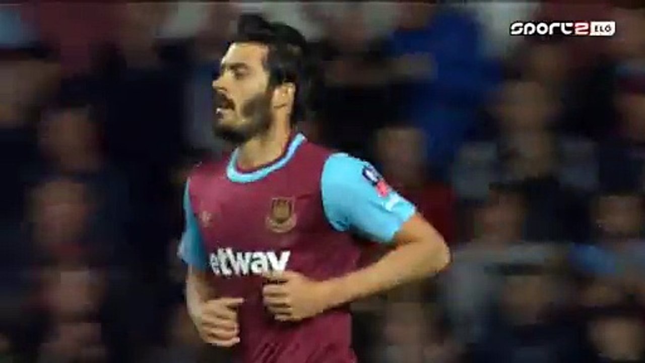 1-2 James Tomkins Goal HD - West Ham vs Manchester United - 13.04.2016