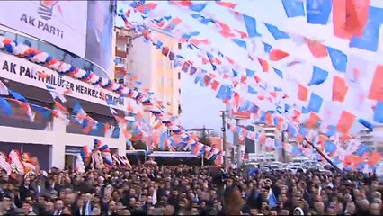 Bülent Arınç Nilüfer'de seçmenlere hitap etti