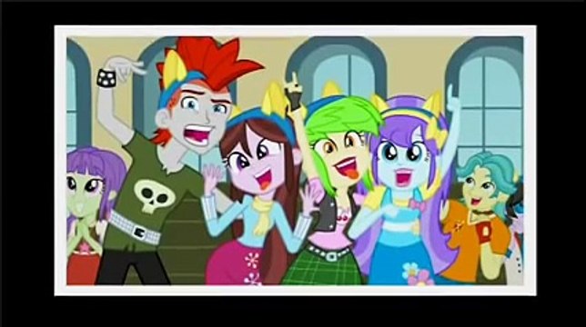 Equestria Girls: Friendship Games end credits – Right There In Front of Me (240p)