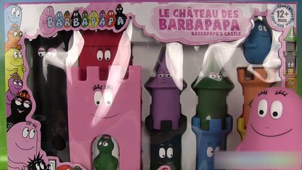 Barbapapa Château Castle Baby Toys Jouets déveil pour enfants Plastoy
