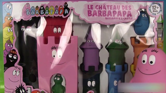Barbapapa Château Castle Baby Toys Jouets déveil pour enfants Plastoy