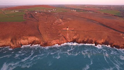 Rare phenomenon captured by drone