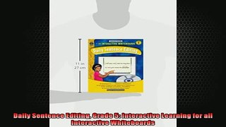 EBOOK ONLINE  Daily Sentence Editing Grade 5 Interactive Learning for all Interactive Whiteboards READ ONLINE