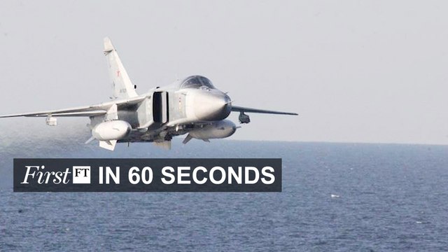 FirstFT - US banks warned, Russian jets buzz US warship