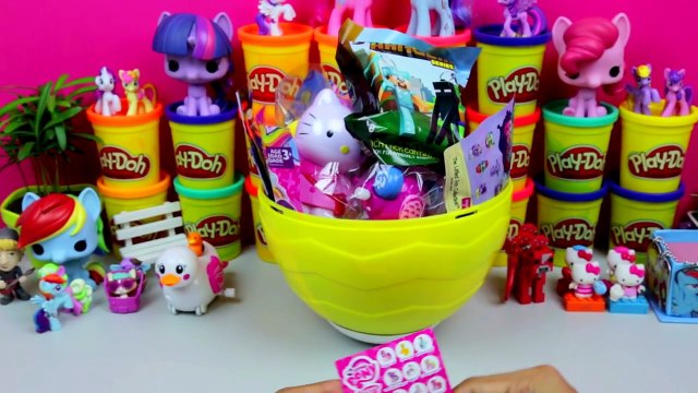Giant Rarity Surprise Egg Play Doh - My Little Pony Toys Friendship Is Magic Plastilina