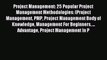 Read Project Management: 25 Popular Project Management Methodologies: (Project Management PMP
