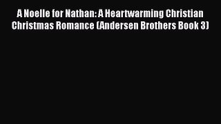 Ebook A Noelle for Nathan: A Heartwarming Christian Christmas Romance (Andersen Brothers Book