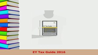 Download  EY Tax Guide 2016 PDF Online