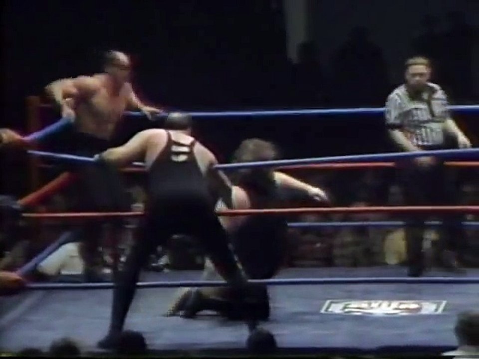 The Road Warriors vs Jerry Blackwell and Sgt. Slaughter