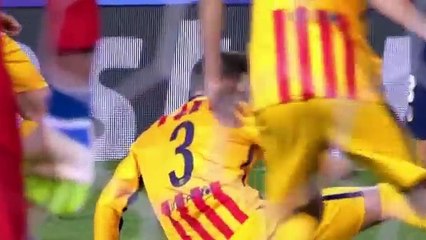 ملخص مباراة برشلونة 0-2 اتليتيكو مدريد  دوري ابطال اوروبا13/04/2016