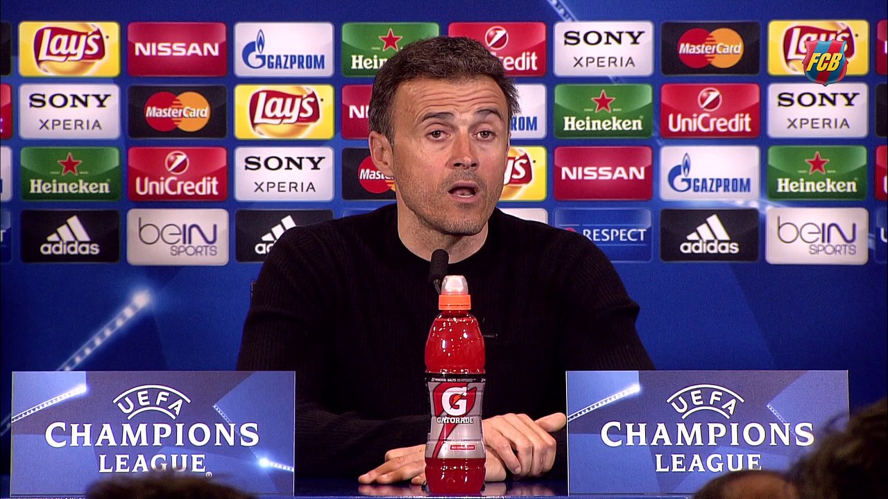 Luis Enrique: "Tenemos que aceptar la derrota y seguir adelante"