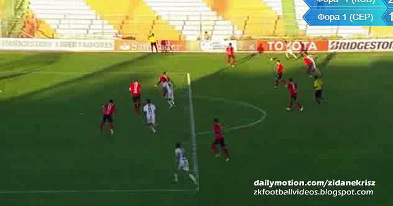 1-0 Lino Maldonado Goal - Cobresal v. Cerro Porteno - Copa Libertadores 13.04.2016