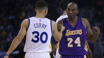 Kobe Bryant Passes The Torch To Stephen Curry