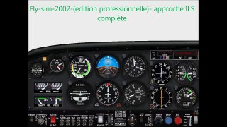 Flight Sim 2002 édition professionnelle ILS complete