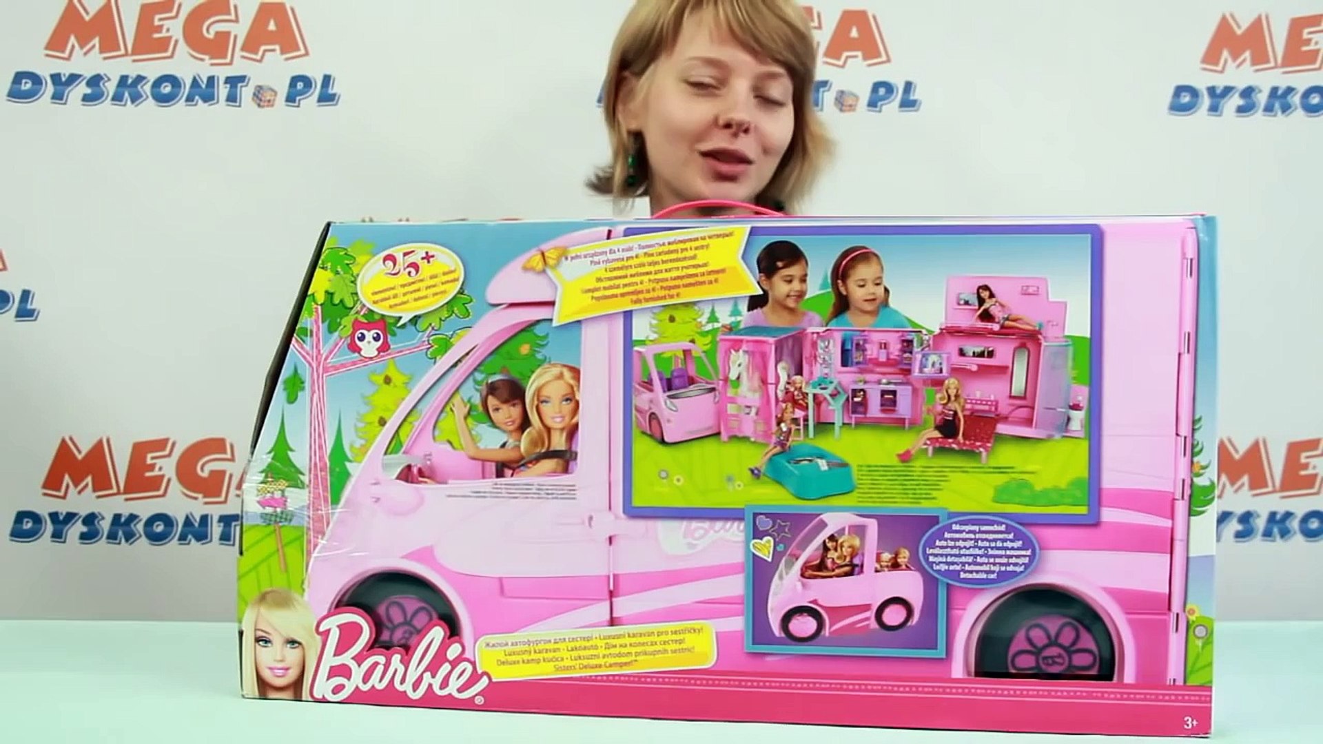 RV Vehicle / Kamper Barbie - Barbie i Jej Siostry w Krainie Kucyków -  Mattel – Видео Dailymotion