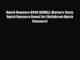 Ebook Amish Romance BOOK BUNDLE: Marian's Story: Amish Romance Boxed Set (Hollybrook Amish
