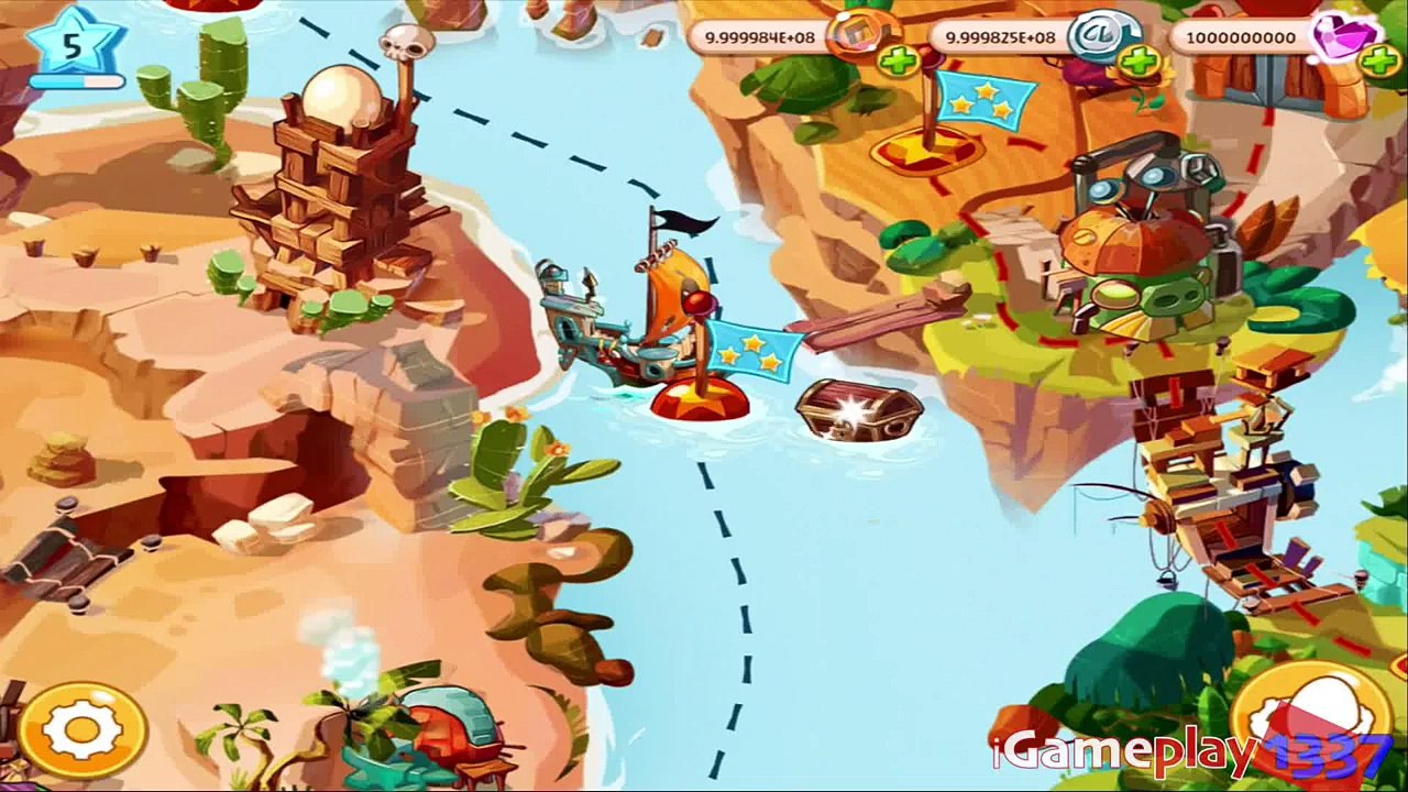 ANGRY BIRDS EPIC: Limestone Lagoon 3 - Walkthrough for iPhone / iPad / Android #22