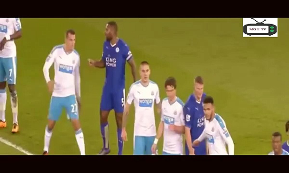 Shinji Okazaki น่าทึ่งเป้าหมายที่ผลิตในเลสเตอร์เมืองกับ Newcastle ร่ 1-0 Premier ลุ่ 2016