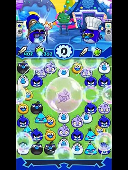 Мой геймплей в Angry Birds Fight