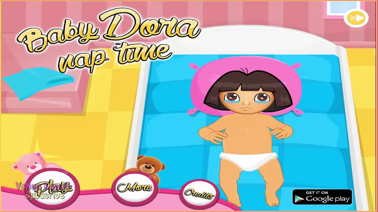 Dora The Explorer: Dora Baby Nap Time Game - Dora Games