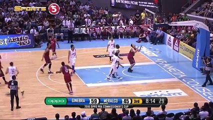 GINEBRA VS. MERALCO - Q3 - Commissioner's Cup 2016