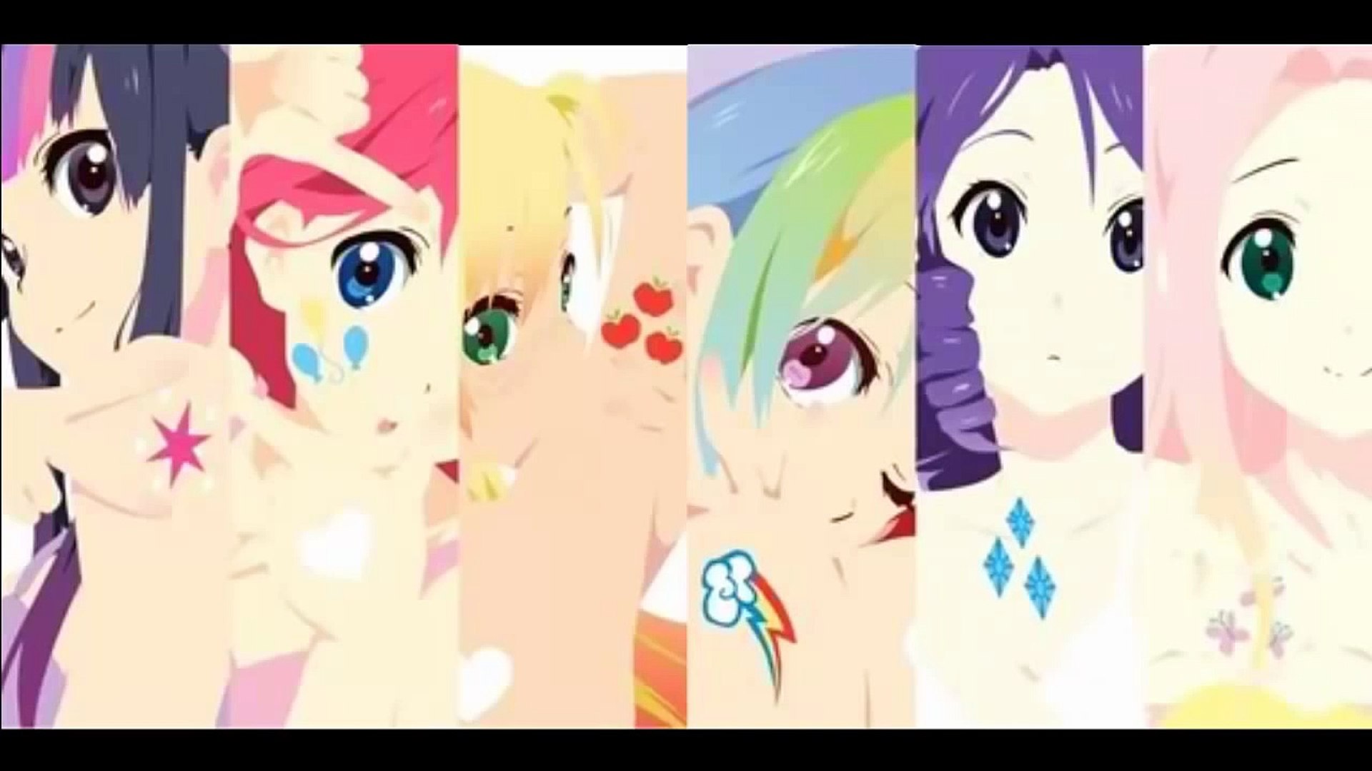 My Little Pony: Friendship Is Magic - Anime Opening – Видео Dailymotion, image size:1920x1080