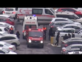 İtfaiye merdiveni yetişmeyince binayı alevler sardı