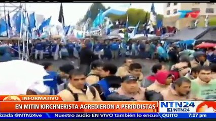 Grupo político "La Cámpora" decidía cuáles periodistas podían estar presentes durante presentación de Cristina Fernández ante la justicia