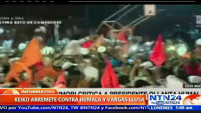 Keiko Fujimori le pide a Ollanta Humala que trabaje porque le quedan pocos meses en la presidencia