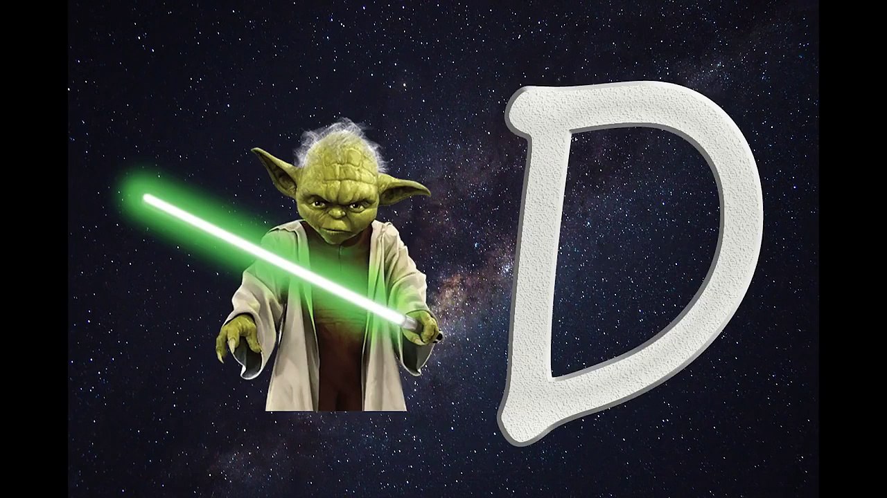 ABC song for baby - Babies Songs - Nursery Rhymes Kids Song and Children Songs - Star Wars