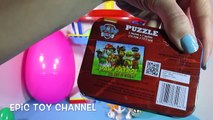 PAW PATROL Surprise Eggs with Paw Patrol Toys, Surprise Candy At Paw Patrol Look Out Station