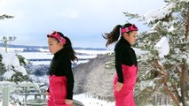 [Winter in Fukushima] Dance vs. Mogul!? Dancing at the ski slopes [Princess]