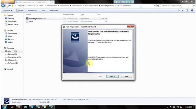 HDD Regenerator 2017 - HardDisk Repairing Tool.