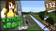 MINECRAFT RACE TRACK DECORATIONS! -  KaoshKraft SMP 2 - EP 132