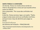 AVISO SOBRE CONFISSOES MAL FEITAS