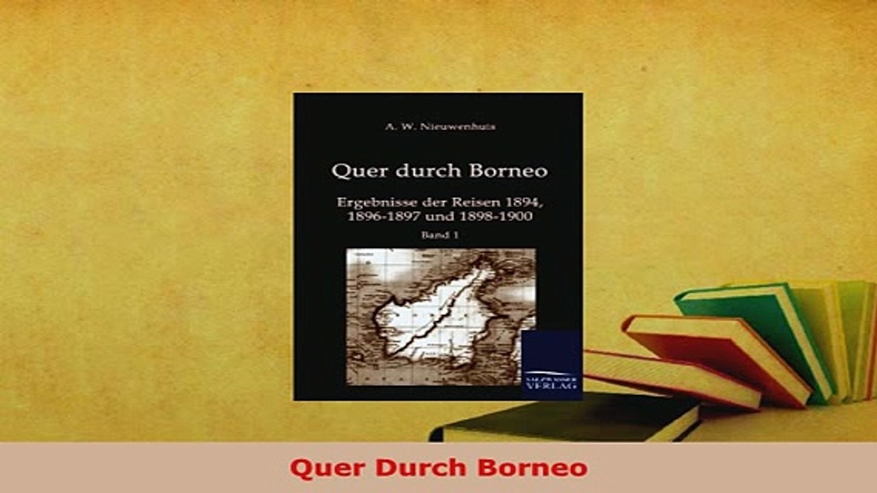 PDF  Quer Durch Borneo Download Full Ebook