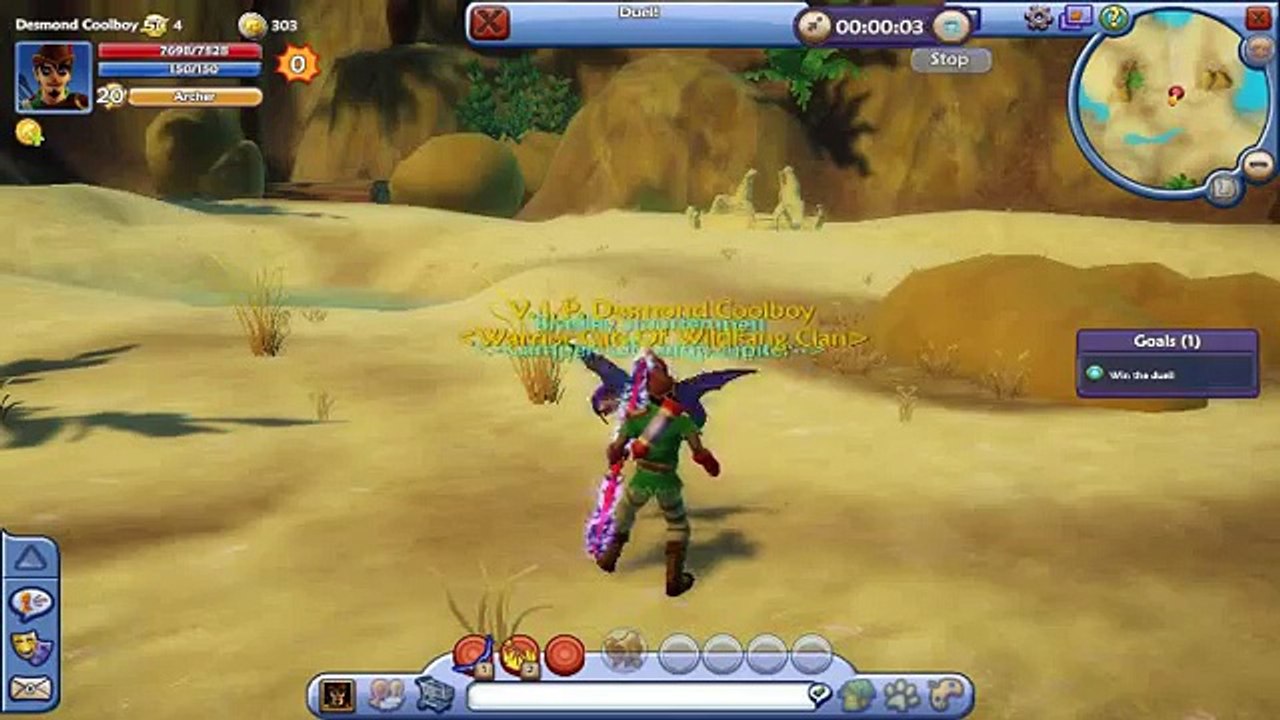FREE REALMS BATTLE