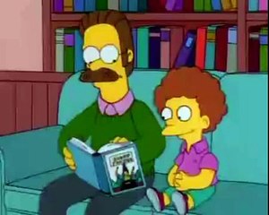 Ned Flanders reads Harry Potter