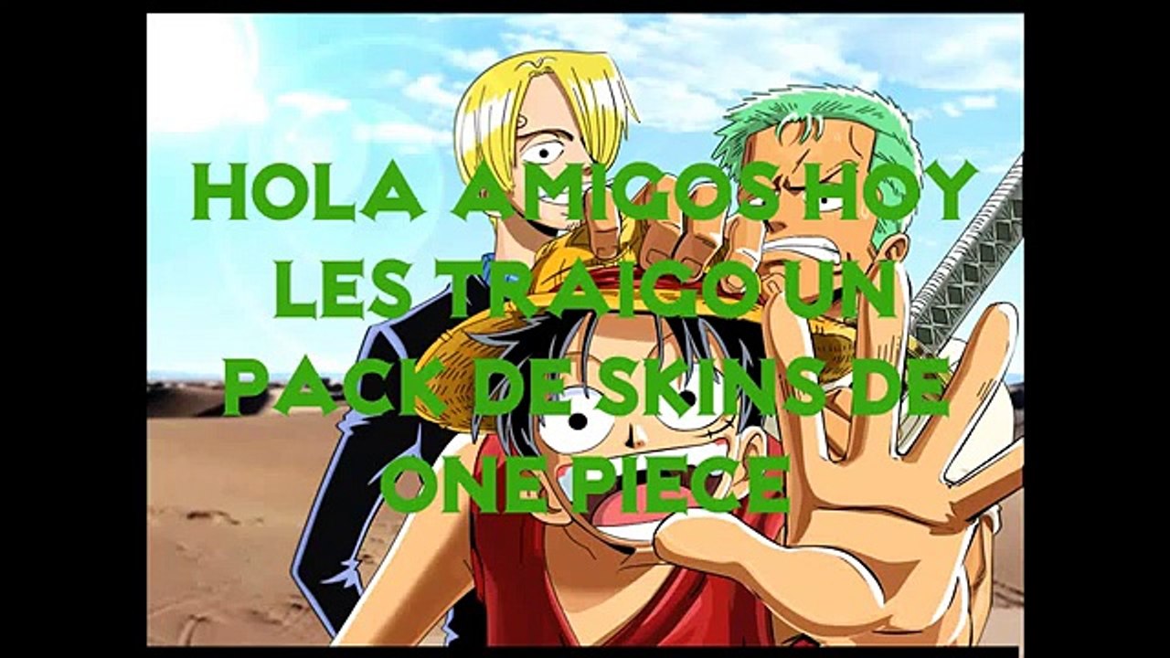 Pack De Skins One Piece Para Minecraft 1.8-1.9 y PE