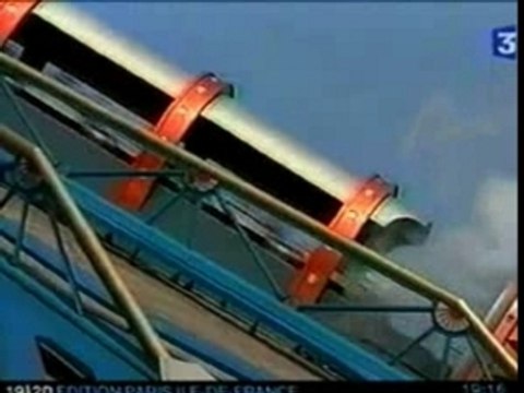 Inauguration Space Mountain Mission2 France3