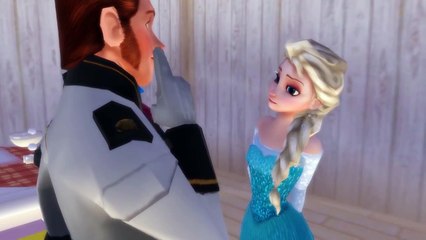 Elsa X Hans - Akward Kissing Scene